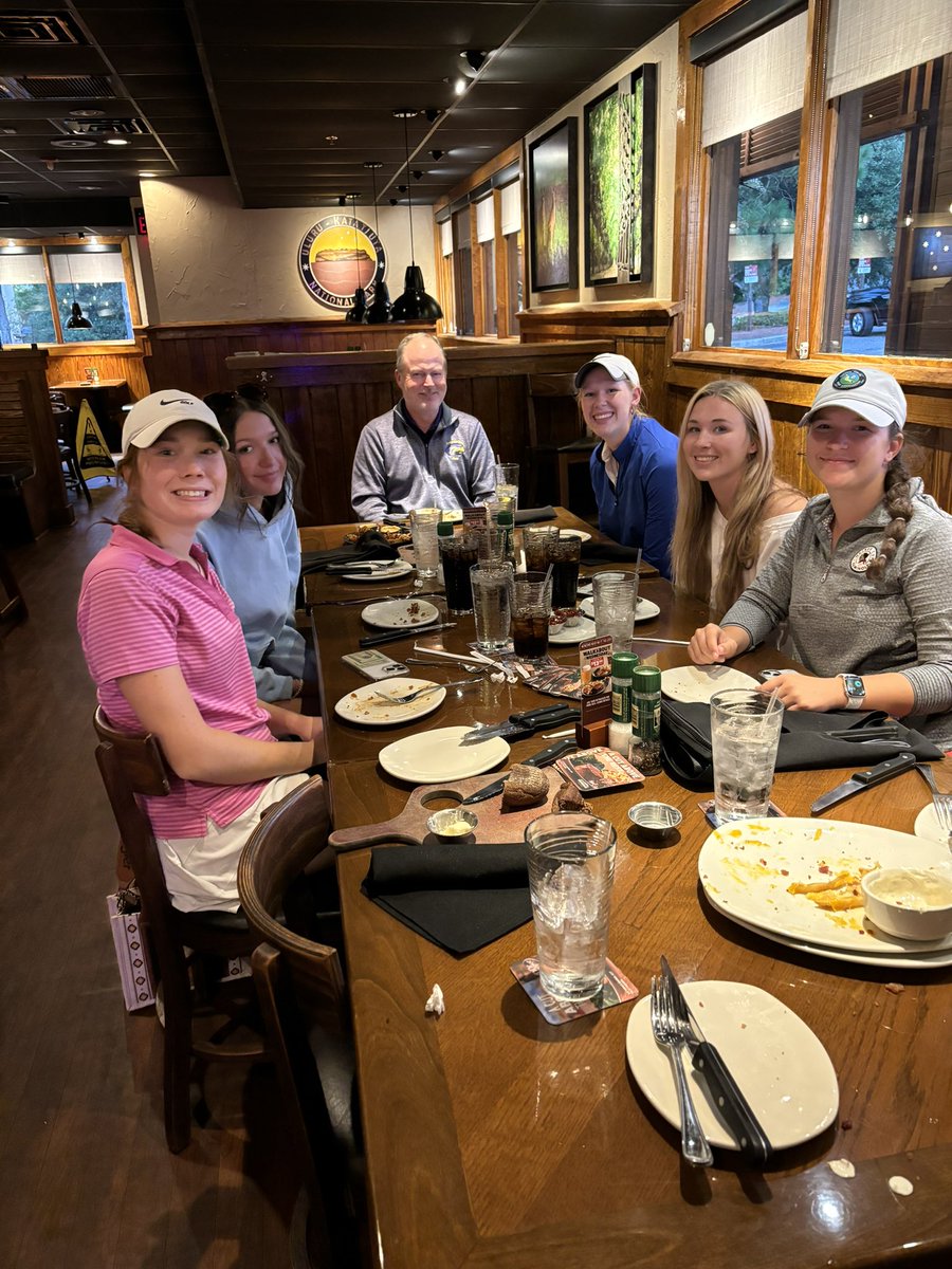 <a href="/HSHSwomensgolf/">HSHS Women's Golf</a> team is ready for Regionals <a href="/longleafGFC/">Longleaf GFC</a> on Monday! Go Hawks!! ⛳️🦅💛💜 <a href="/HSHawksAD/">HSHS Athletics</a> <a href="/GoldenHawksClub/">Golden Hawks Club</a>