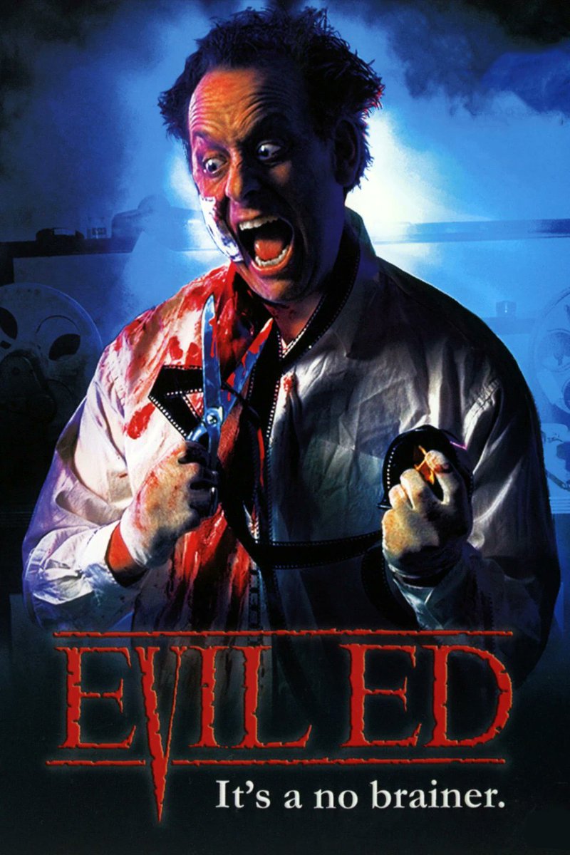Guyver_Spawn's tweet image. 31 Days of Halloween - Movie 19: Evil Ed (1995). I feel like watching a horror comedy tonight. Now watching it on @ARROW_Player #31daysofHorror #31DaysofHalloween #EvilEd #1990s #90smovies #horrormovie #splatterfilms