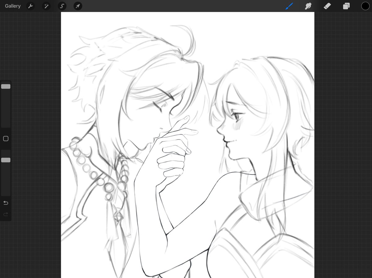 stariisoups's tweet photo. WIP #原神 #xiaolumi https://t.co/906wQQNoTc