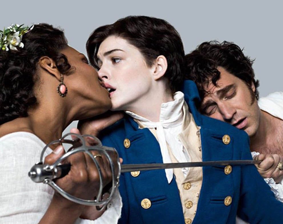 … so what you’re telling me, is Anne Hathaway, Audra McDonald and Raúl Esparza were all at the #BroadwayForHarris event, and not A SINGLE ONE OF YOU thought to get them to recreate these iconic moments for the cause? You’re all fired.