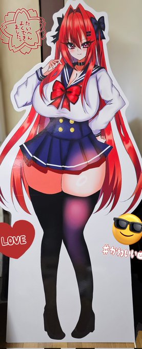 OC うちの子 姫﨑舞姫ちゃん
等身大パネル(160cm)完成品  届いた...🎁
あまりに....可愛すぎる.....🤦‍♀️💯
オリキャラ絵描きさん....みんな作ろう.... 
