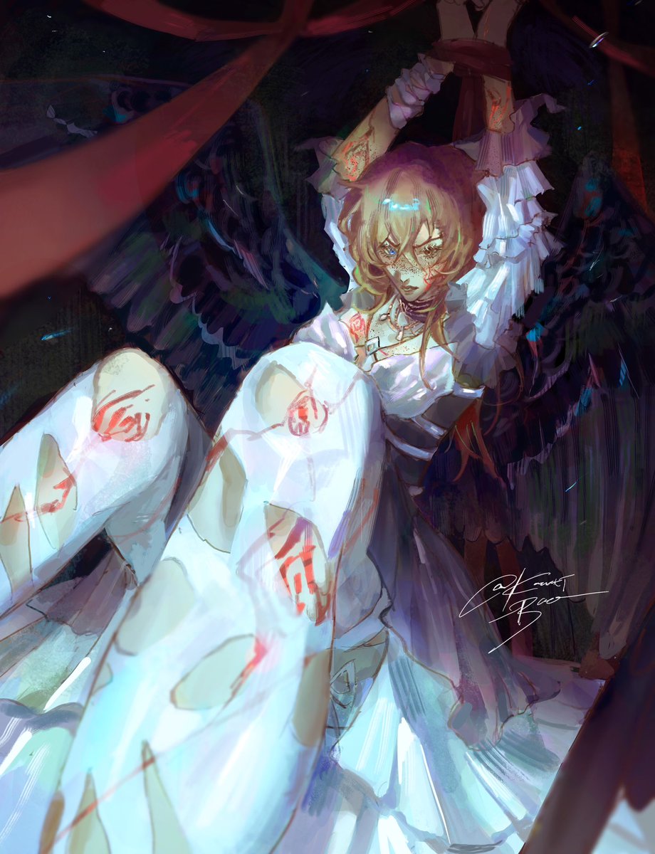 kazukiBooo's tweet photo. Tainted Angel, Nakahara chuuya
Heyy.. heh @CHUUYAPHOBlC 

#femchuuya #chuuya #bsd https://t.co/zfj8l6dsaZ