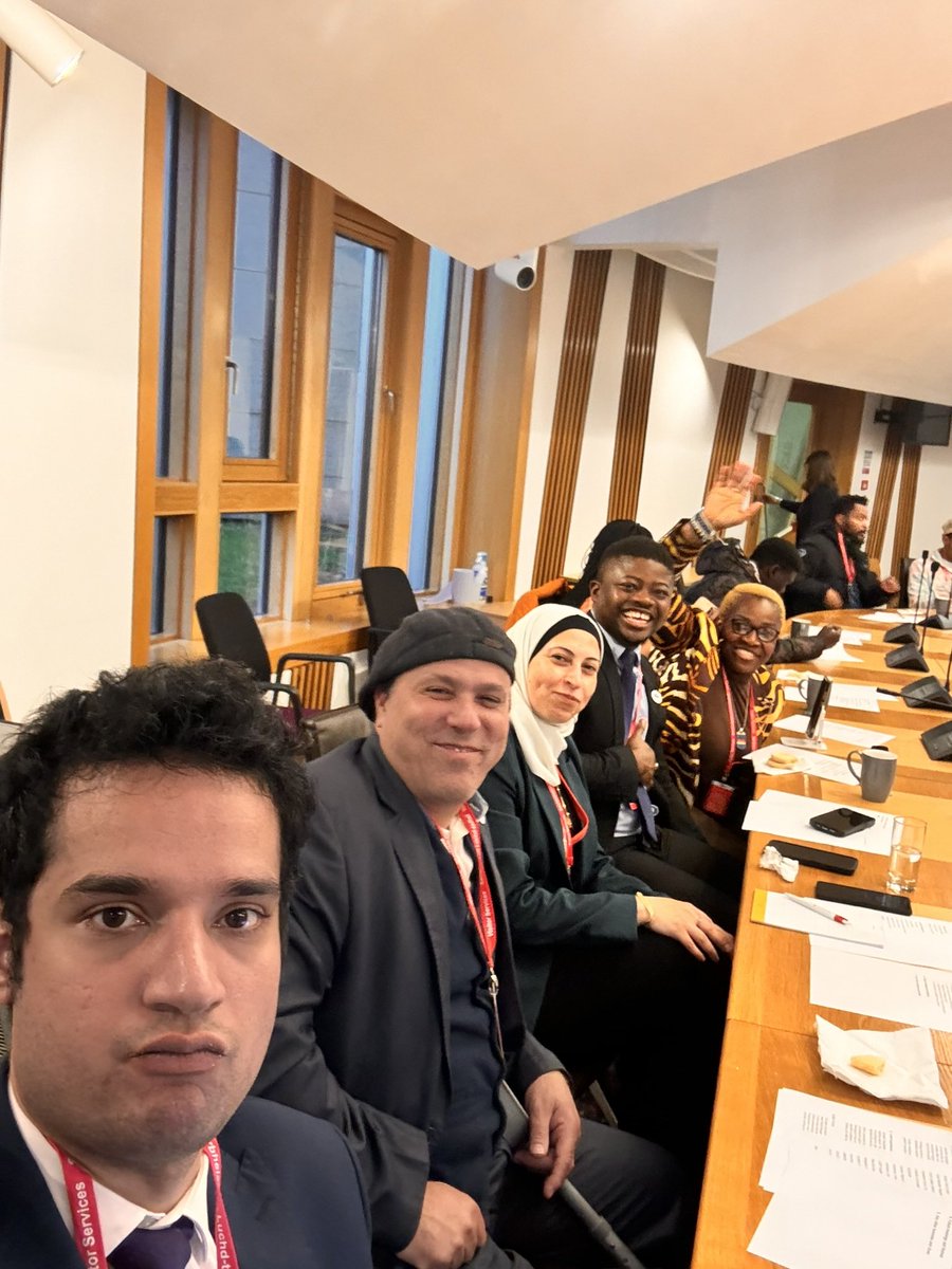 TejayRahman's tweet photo. @ScotParl with @VOICESNetworkUK https://t.co/o9Q7mqjxrU
