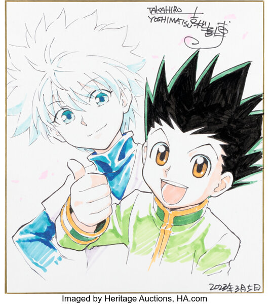 PacificPikachu's tweet photo. I fought hard, but ultimately lost this gorgeous shikishi. It would have been too financially stressful to bid over my max, even that was stretching it. But I'm very sad to let it get away!! A real grail item... 😭😭😭💔💔💔 https://t.co/gcEzC5s4SJ