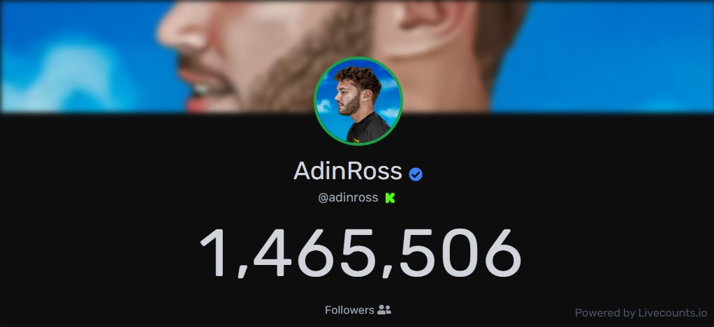 WestCOL se acaba de convertir en el streamer mas seguido de todo KICK del MUNDO 🌍 Superando a Adinross 

WestCOL lo supero con 1.4M de seguidores

Esto es un record increíble para hablahispana... Es el único hispano con mas seguidores en todas las redes sociales 🤯