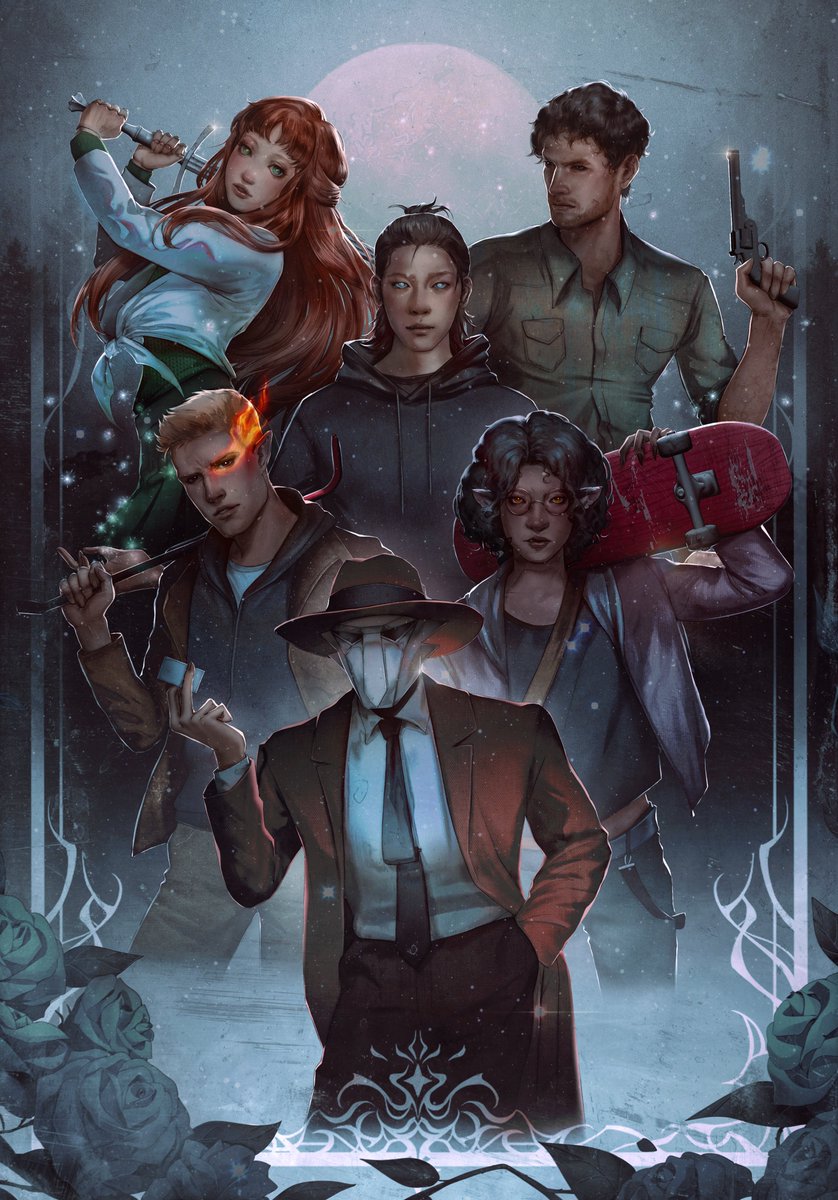mynonjo's tweet photo. Group art campaign commission
#fantasyart #characterart https://t.co/tKn5KXMC9w