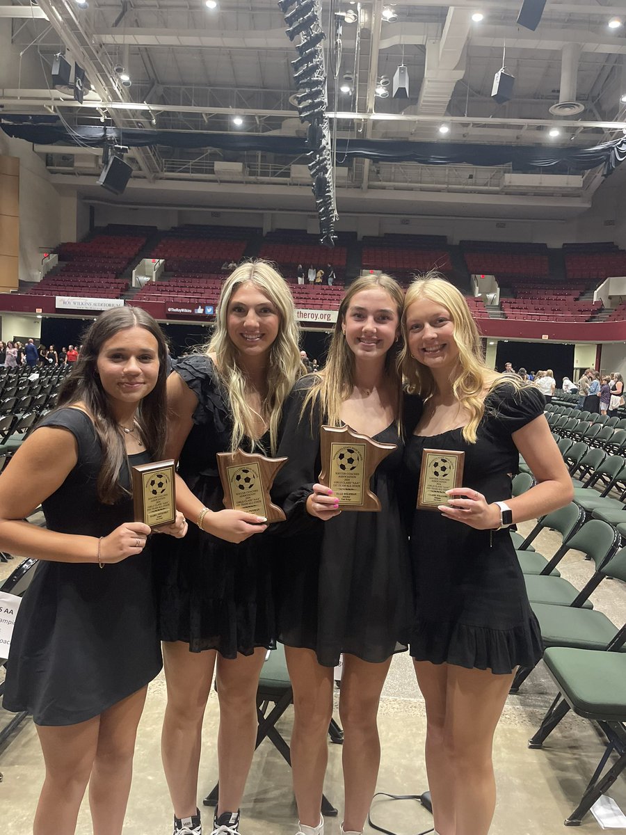 Huge Congrats to these 4 young ladies on being named to the class AAA All State Team! Way to work <a href="/elle_wildman/">ElleWildman</a> <a href="/AliviaPenman1/">Alivia Penman</a> Claire Williams and Isabel Oferosky! 
<a href="/mngirlssoccer/">MN Girls Soccer</a>
