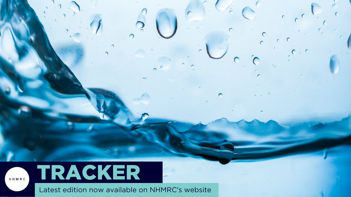 Tracker is out now! In this edition, read about our public consultation on draft PFAS guidance in the Australian Water Drinking Guidelines, NHMRC Biennial Awards 2025, grant opportunities and so much more!

Head to our website: ow.ly/ReOE50TPonn