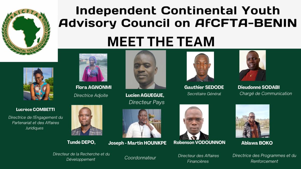 Meet the Amazing Benin Team .