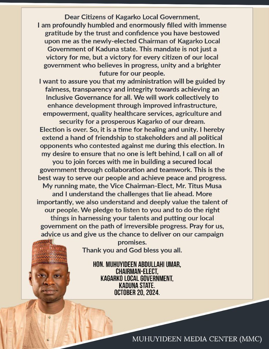 TurakiJnr's tweet photo. Thank you the good people of Kagarko LG: https://t.co/oDwhKfNpRb