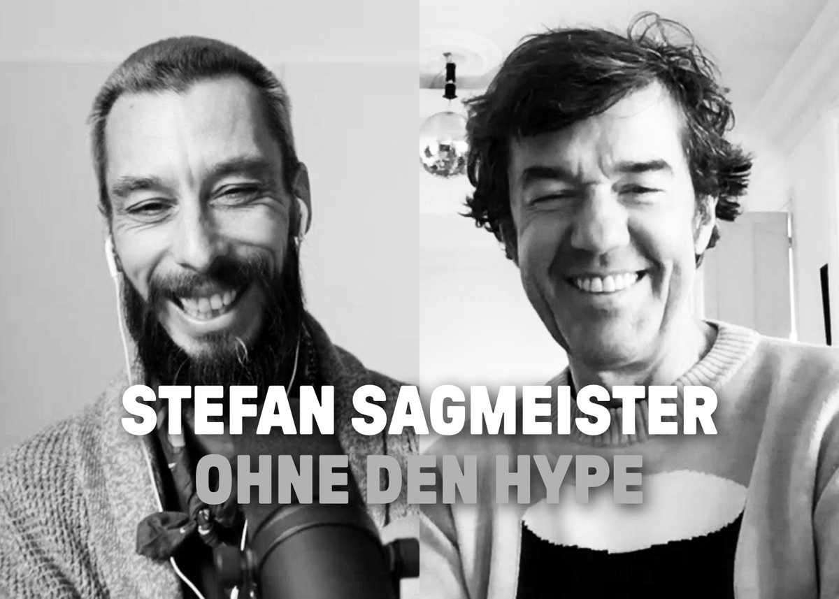 🎧 Stefan Sagmeister bringt seine Nachricht von einer besseren Welt ins Kriegsgebiet

Jetzt hören ➡️ ohnedenhype.com/podcast/188-st…