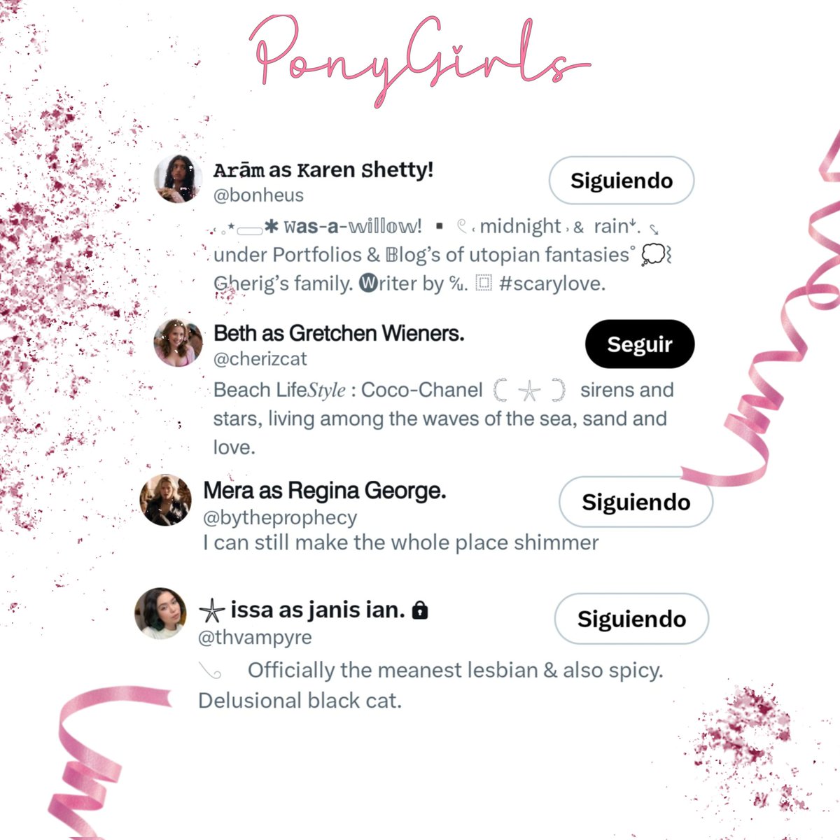 ꜜ. ⤥ 𝖯𝗈𝗇𝗒𝗀𝗂𝗋𝗅𝗌 𝖺𝗌 𝖬𝖾𝖺𝗇 𝖦𝗂𝗋𝗅𝗌, 2024 ˒ #Ponygirls + 💋 𝖲𝖮 𝖥𝖤𝖳𝖢𝖧 : <a href="/bonheus/">guardando el user.</a> <a href="/bytheprophecy/">𝖬𝖾𝗋𝖺 ✮</a> <a href="/thvampyre/">Percy.</a> <a href="/cherizcat/">𝖡𝖾𝗍𝗁,</a>