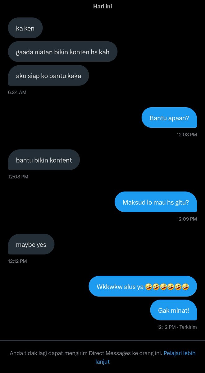 tinyken_'s tweet image. Makanya males ngobrol sama yg beli konten tuh.. lama lama ngelunjak 😆🤣