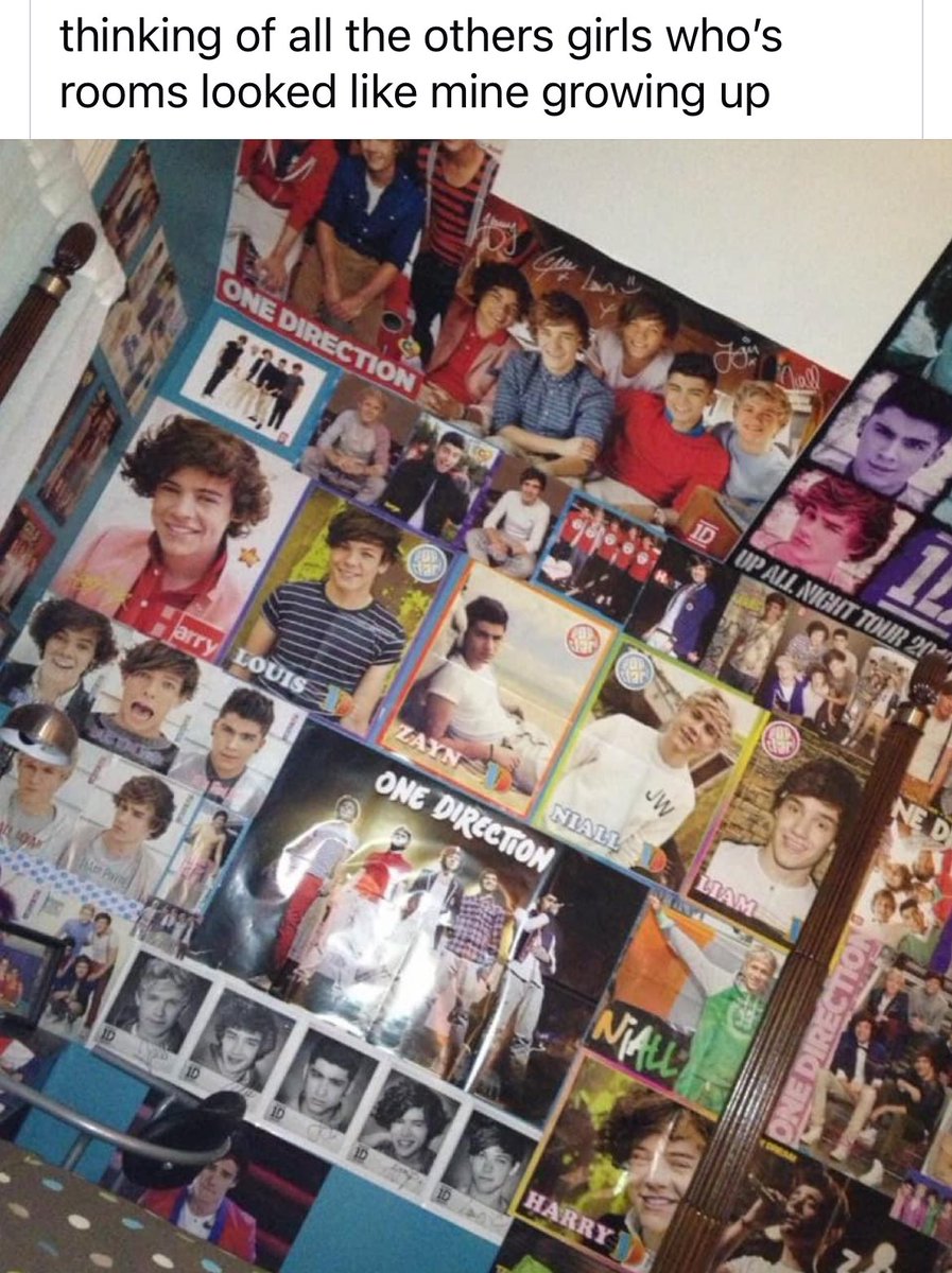 cherrypascal's tweet photo. the worst was having to choose who on your double sided poster was gonna have to face the wall and then feeling bad about it https://t.co/EffyzOrGRZ