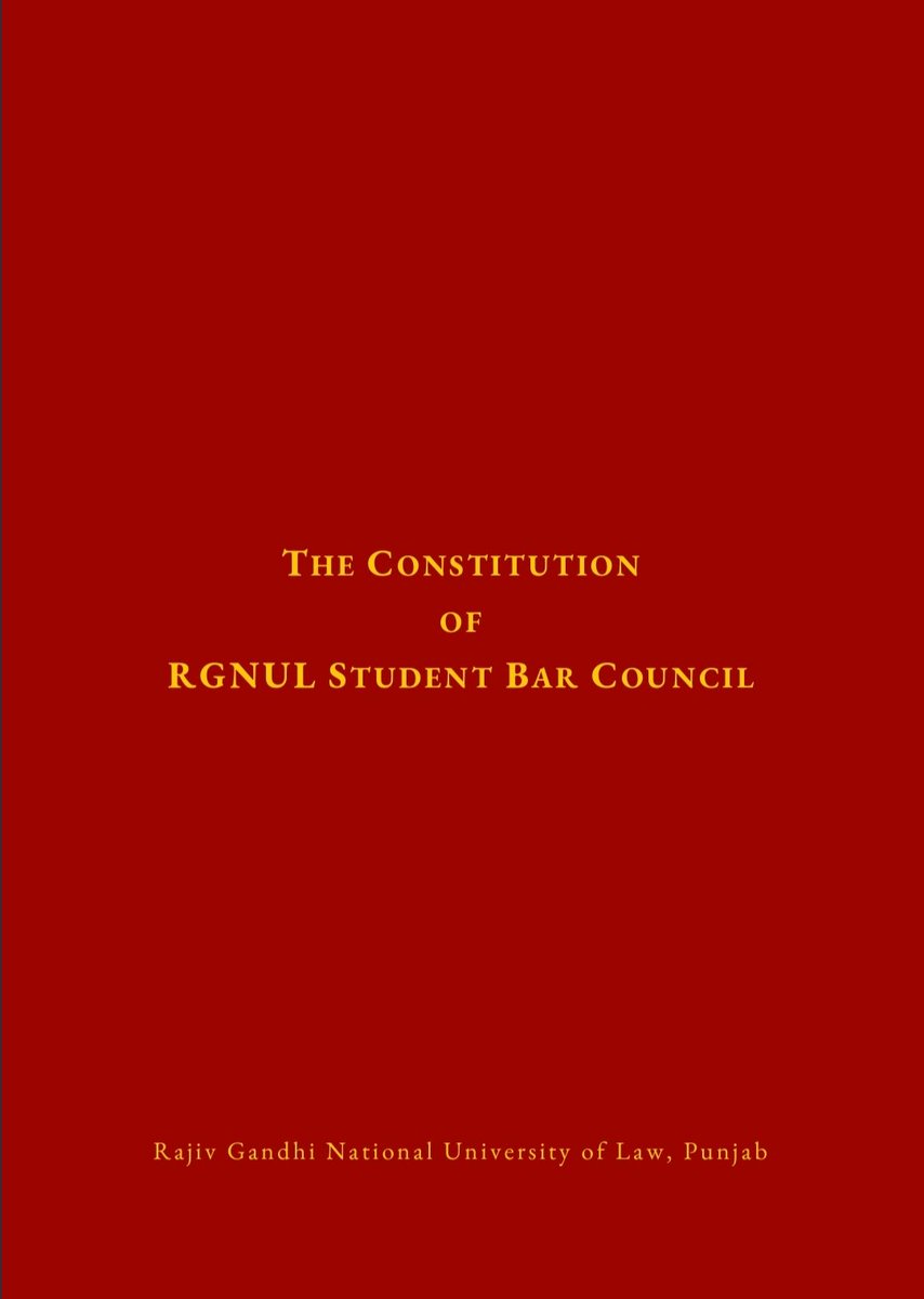 hnsheeesh's tweet photo. Finally, RGNUL comes to the end of almost a month-long resistance. Even though our end goal was not met, the Mediation Committee helped us to reach a middle ground. We, now have, the RGNUL Student Bar Council whose Constitution was signed and approved by the Vice-chancellor. https://t.co/qLKLtO7hr6
