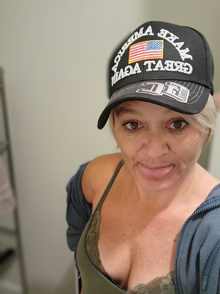 BasedNormieMama's tweet photo. Can ya'll see my #TitsForTrump post still???

I tried to delete it like 10 times since 6pm and every time I search for it, it's still there... WTAF???

Can you check if you still see it???

Sorry and thank you if you do look for me... 
😘😘😘
Comment on it if you still see it...  

❤️🤍💙🇺🇸🍒🇺🇸❤️🤍💙
#MAHA #MAGA #AmericaFirst #TrumpVance #DaddyVance #FollowMe #LoveYall