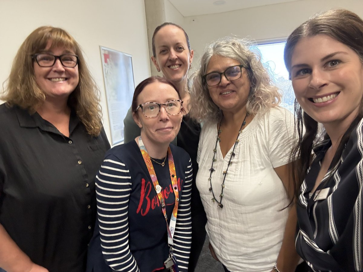CamilleCronin's tweet photo. Day 4 @RMIT visiting nursing colleagues as adjunct professor and presenting on women’s voices in research @RhondaWilsonMHN #Menopause #Research #collaboration #practice https://t.co/xcY38Rq8of