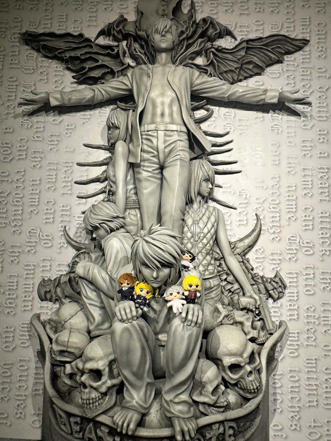 デスノート展 先日、「DEATH NOTE」連載開始20周年を記念した原画展『DEATH