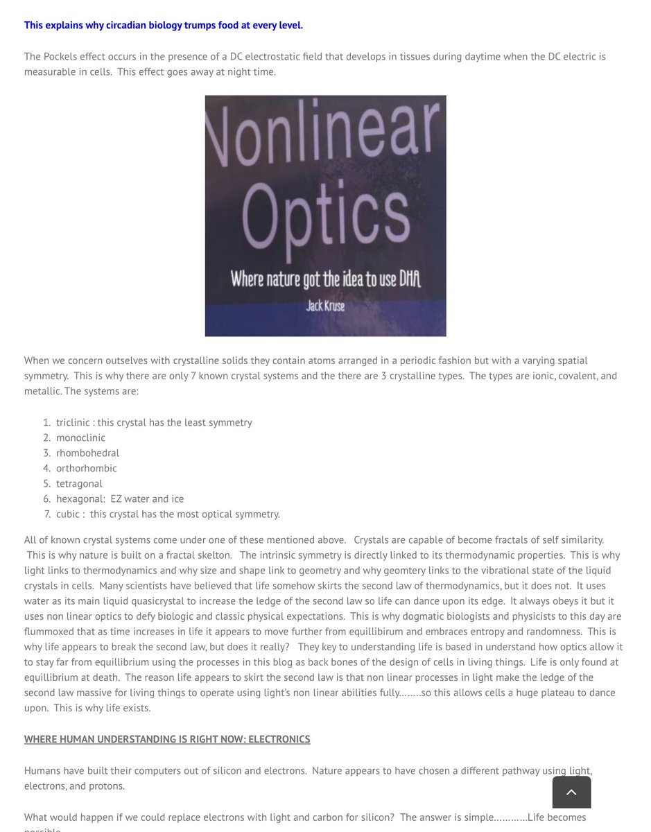 F_K_Factor's tweet photo. Hat tip @CelestialSpirals ❤️

REALITY 11: OPTICS IN A NON LINEAR WORLD: WHEN UV LIGHT CHANGED EARTH

“ Photonics over electronics is ancient meme and it is about time we understand why nnEMF interupts our carbon based semicondcutors.”

https://t.co/bQWy9RUnxu

#Analog_Computing https://t.co/6Qe5bToj7R