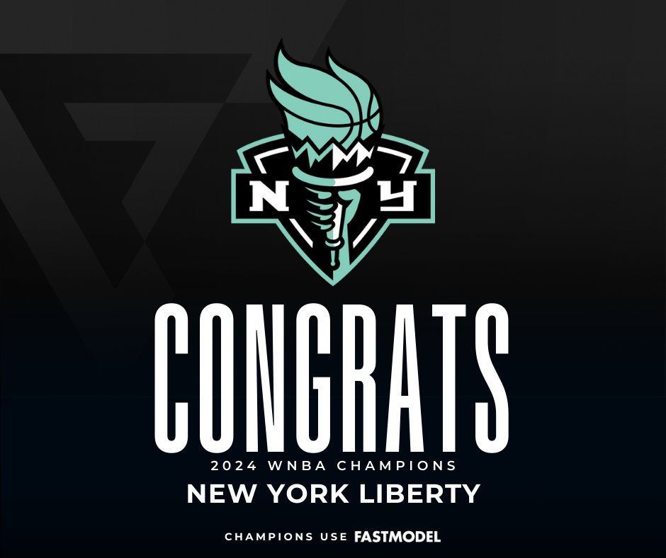 FastModel's tweet image. What an unbelievable game! 

Congratulations to the @nyliberty, the 2024 WNBA Champions! 🏆👏 

#ChampionsUseFastModel #WNBAFinals