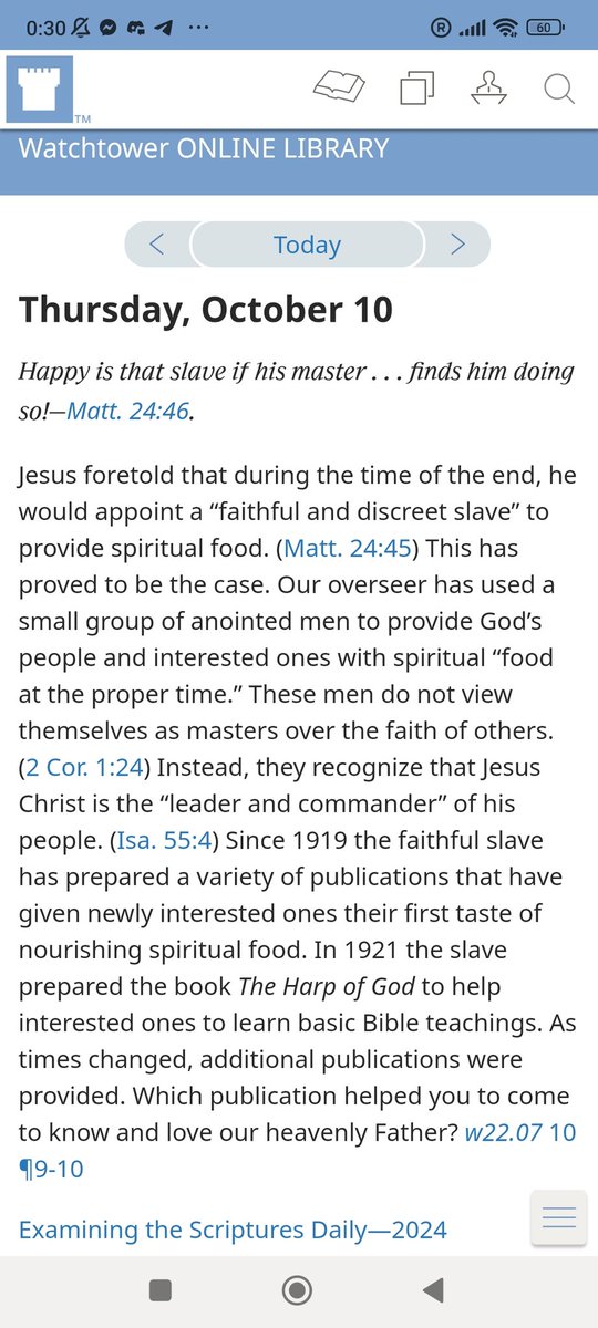 exjwguy's tweet photo. The GB forces themselves into a parable which doesn't fit by taking on a fictional modern-day role of "the faithful and discreet slave" when Matt. 24 has ALREADY been fulfilled long ago — in THAT generation!

https://t.co/t40lXo4Vxu
https://t.co/0Mxds36ckd
https://t.co/YMkp2V5f6M https://t.co/42rIjSqpBq