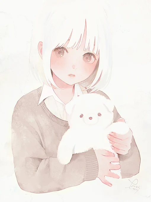 white 