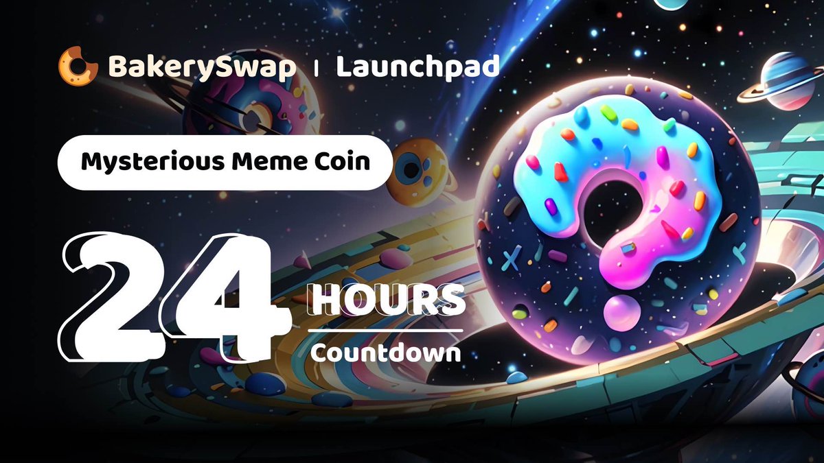 ⏳ Countdown: 24 hours left! 🚀 Get your ETH ready and participate on  https://t.co/QRGFo0toQd 🌟 The #memecoin will be revealed, with TGE and  trading starting after the token sale on Oct 24