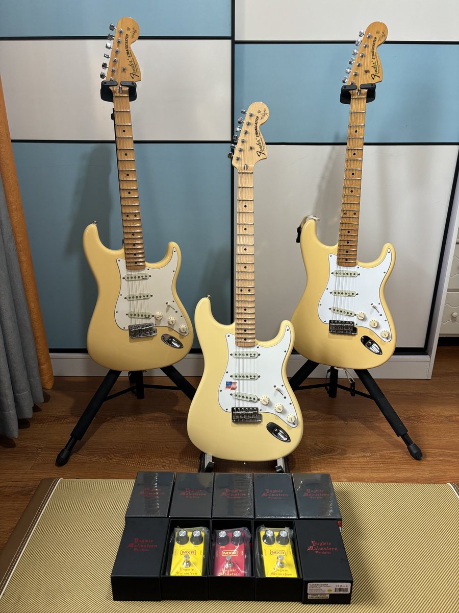 DODYJM308's tweet image. Yngwie Malmsteen MXR YJM308 #yngwiemalmsteen #yngwie #fender #mxr @OfficialYJM