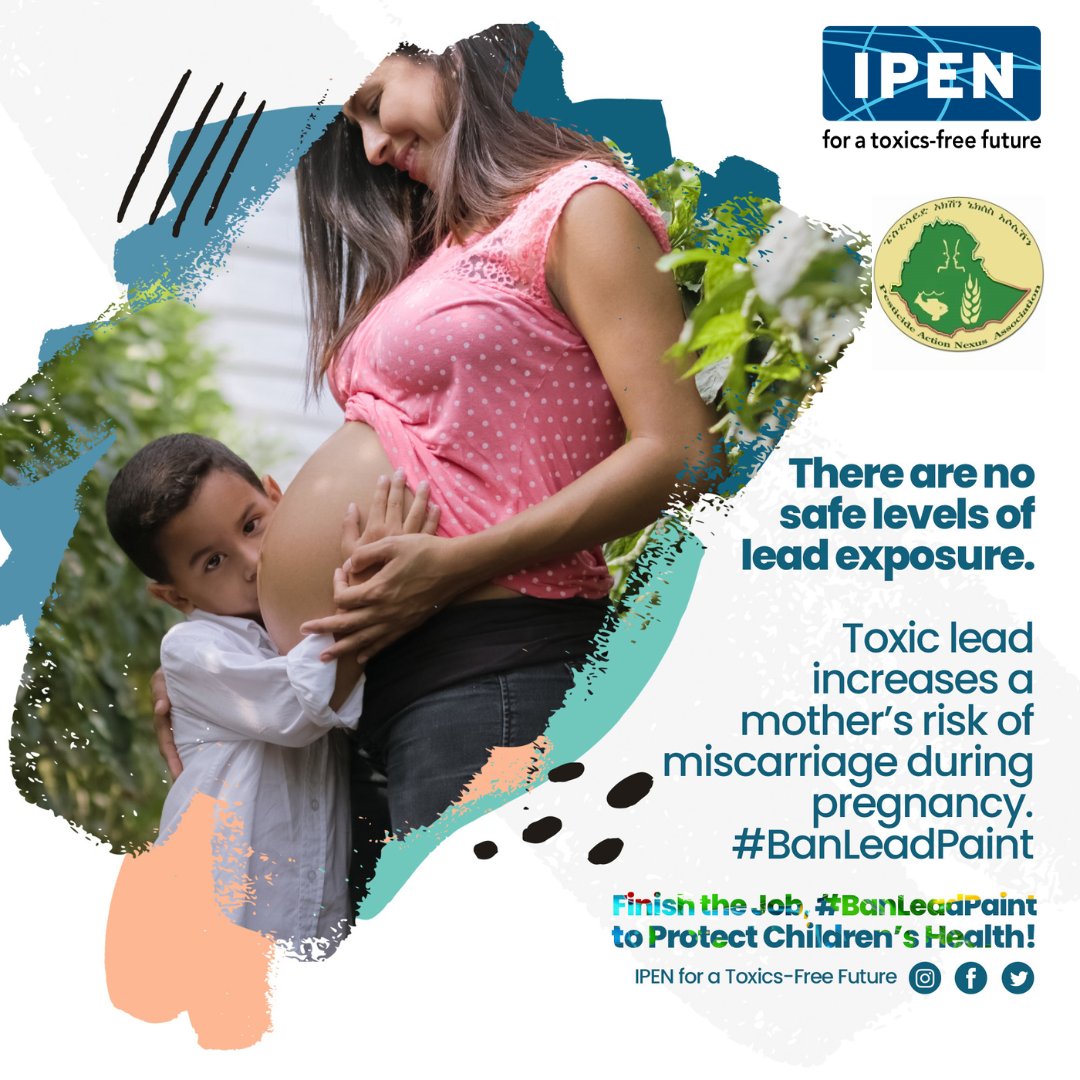 Avoid the use of #LeadChromates and avoid #LeadPoisoning. There are no safe levels of lead exposure.
#BanLeadPaint, Protect Children and Pregnant Women.