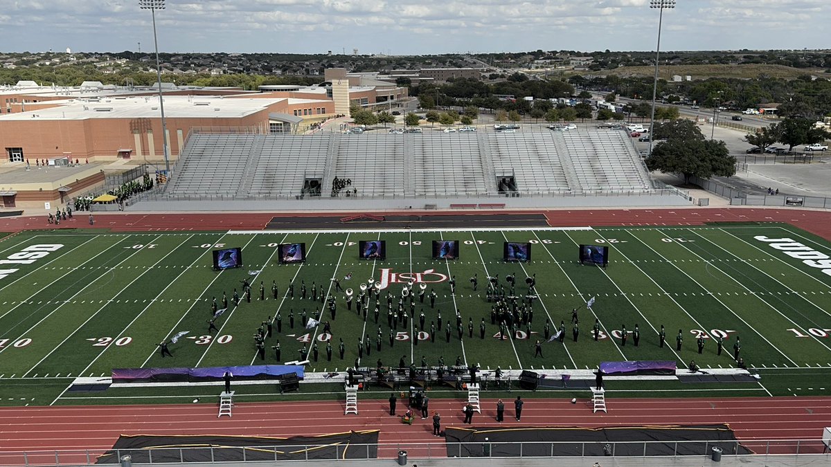 swisdfinearts's tweet photo. Congratulations to the Southwest HS Marching Band for earning unanimous Division 1 ratings at UIL Region Marching Contest! They will advance to the Area Marching Contest on Saturday, Oct. 26 at Gupton Stadium in Cedar Park Prelims time TBA. @swisd @swisd_swhs @SouthwestBand https://t.co/f54rOJEeTh
