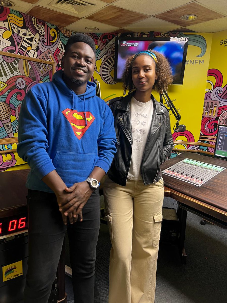 Nation FM (@nationfmke) on Twitter photo Good Morning! Wishing everyone a vibrant post Mashujaa Day. We are set to launch into the week with <a href="/MariamBishar/">Nomadic Panda 🐼</a> and <a href="/brian_aseli/">Brian Aseli</a> on the #MorningFix.
Where are you tuned in from?
Call In: 0719 038 963
Stream live:ntvkenya.co.ke/nationfm Good Morning! Wishing everyone a vibrant post Mashujaa Day. We are set to launch into the week with <a href="/MariamBishar/">Nomadic Panda 🐼</a> and <a href="/brian_aseli/">Brian Aseli</a> on the #MorningFix.
Where are you tuned in from?
Call In: 0719 038 963
Stream live:ntvkenya.co.ke/nationfm