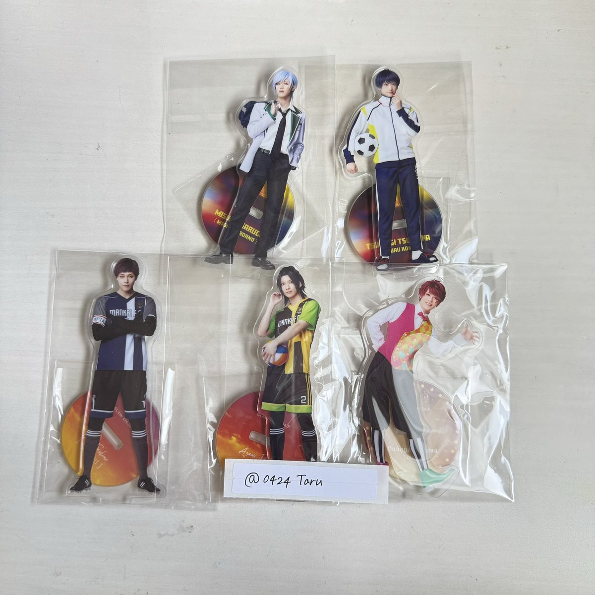 0424Taru's tweet photo. 【交換】【譲渡】
エーステ フォーライ エーライ ランダムアクリルスタンド ミックス公演 

譲: 咲也 三角 十座 臣 左京 莇 紬 丞 東

求:ウラオモテ万里(新橋) 饅頭拳万里(シン)
     定価＋送料

郵送交換
or
現地手渡し11/1~11/3 https://t.co/DScXmilSaz