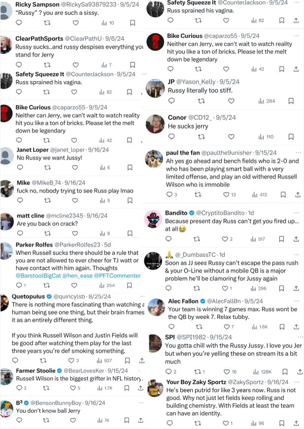 Jerrythekid21's tweet photo. Look at all these idiots https://t.co/wbuA26Qiso