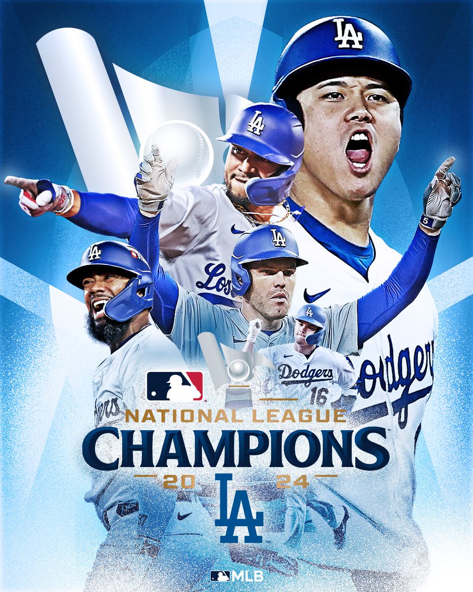 ドジャース 】ナ・リーグ優勝おめでとう！！NLCSでメッツを撃破し