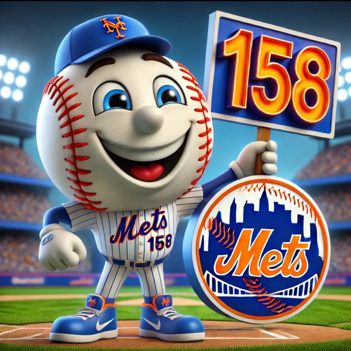 bigmetsfan1's tweet photo. 158 Days Until Opening Day!  Let’s Go Mets! https://t.co/9PJ2CyCT9l