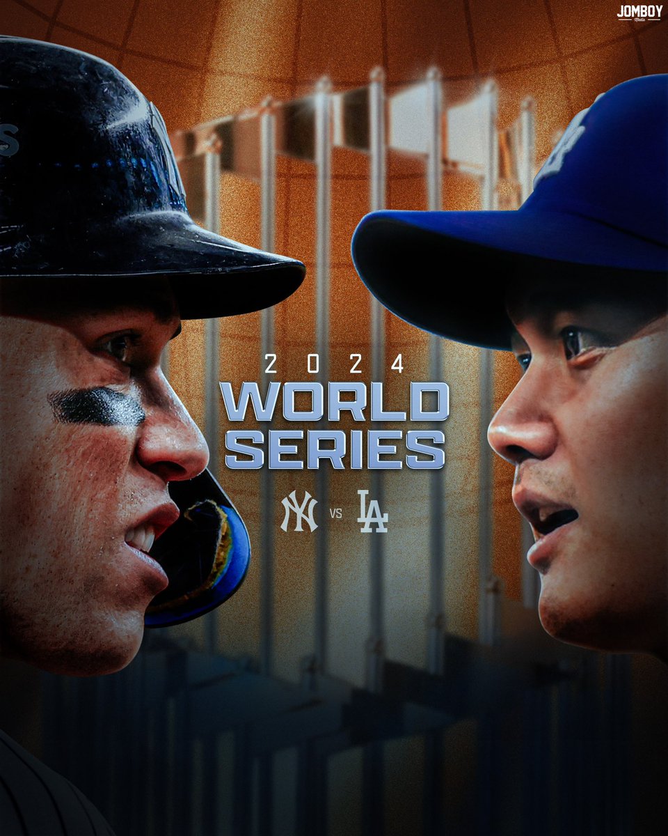- Las dos franquicias mejor valuadas de toda la MLB

- Dos de los equipos con mas victorias en temporada regular

- Los dos MVP de la temporada regular

Una autentica batalla de titanes. Una #WorldSeries de película.

NEW YORK YANKEES vs LOS ANGELES DODGERS.
