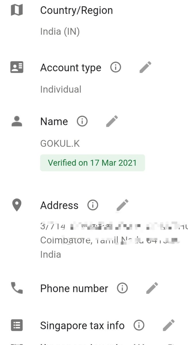 Gokulkarbonn's tweet photo. Dear @TeamYouTube day4 for aksing slove my issue in ux tax info🥲 i will DM you but i did not get any response from your side.
Please check this. https://t.co/cR9O1liyft