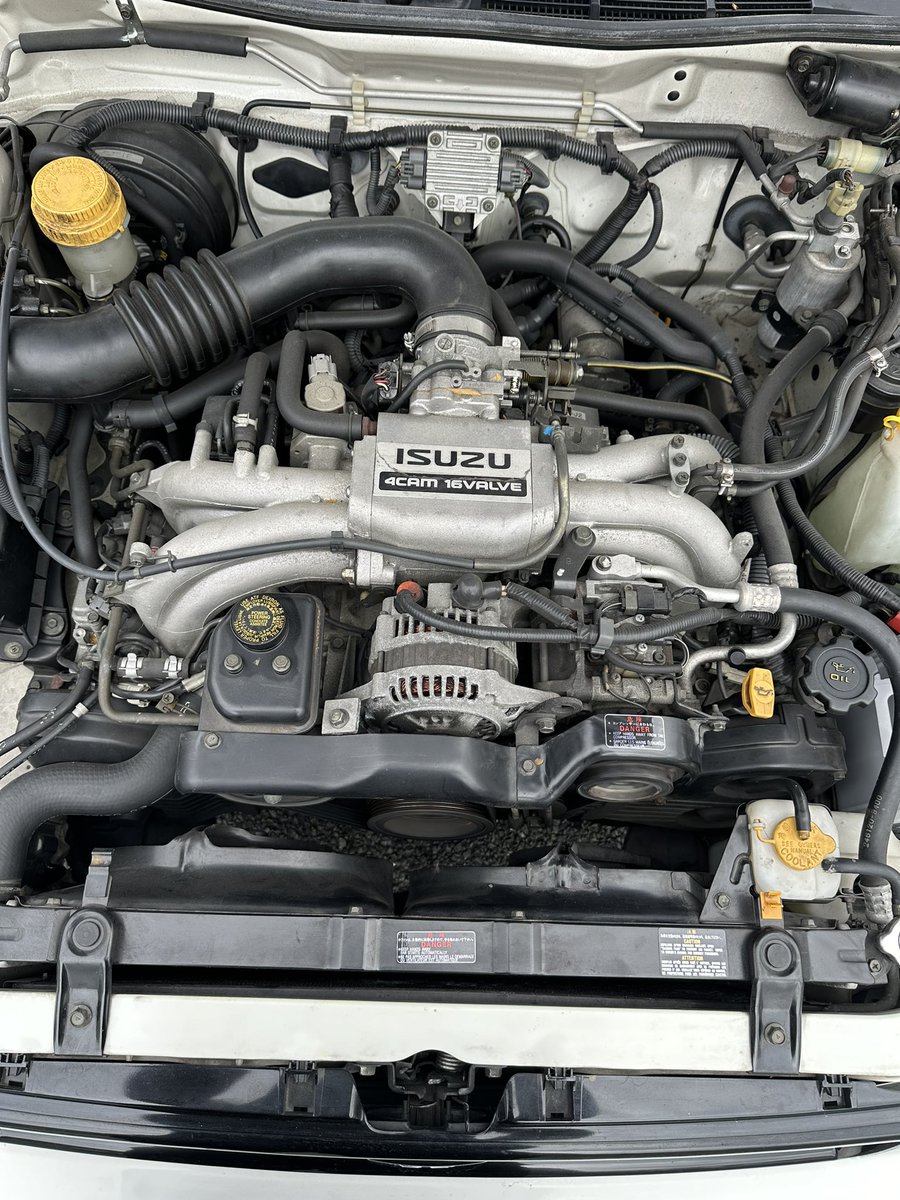 納車になりました。
富士重工製　EJ20 搭載
いすゞ アスカCX BCL