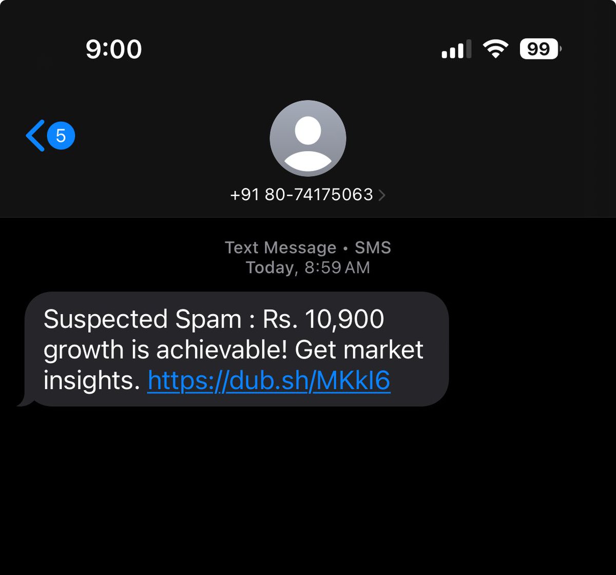 geekyranjit's tweet image. Interesting, looks like airtel anti-spam AI protection network at work, marked the sms as suspected spam. 

I was in the impression it worked only for calls but good to see it’s also marking SMS messages.