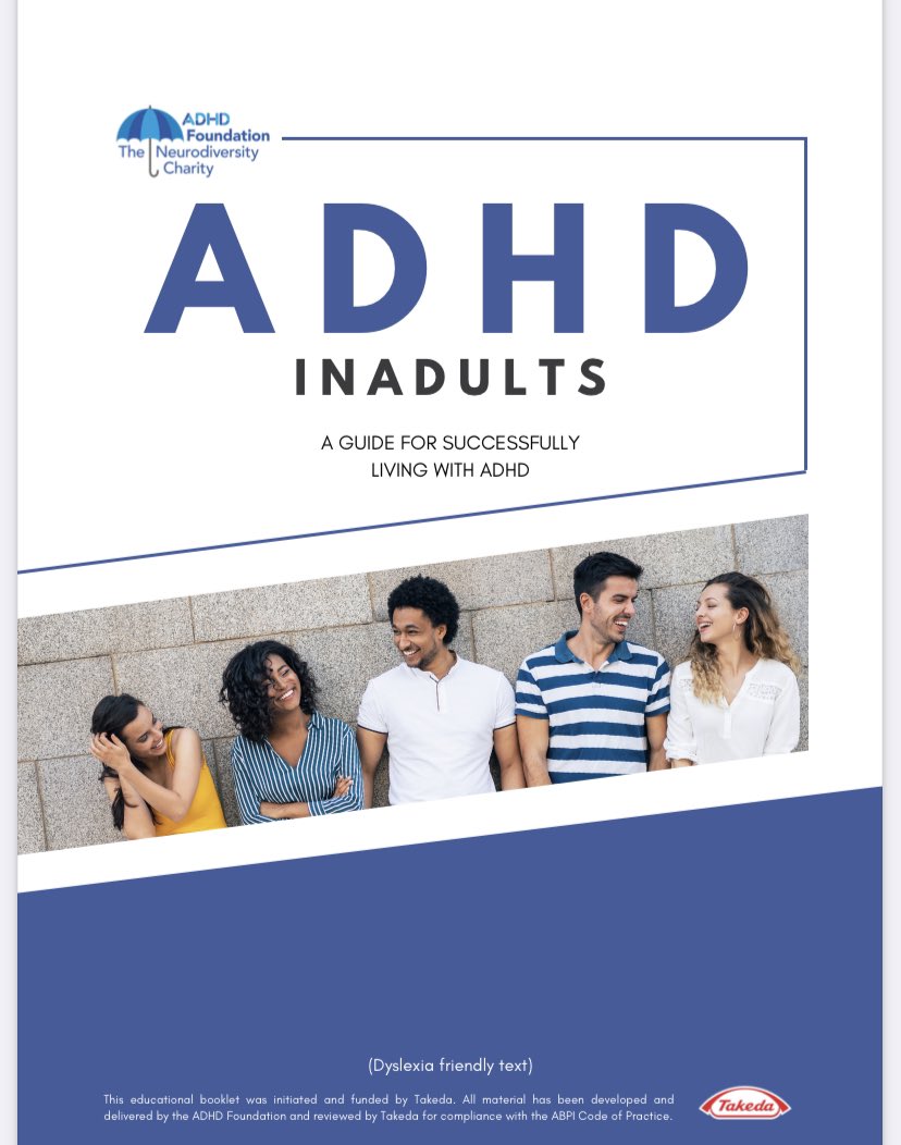 The Neurodiversity Charity ADHD Foundation (@adhdfoundation) on Twitter photo FREE to download. Guide to living successfully with ADHD contains useful tips & guidance in healthy lifestyle choices, strategies to support executive functioning & psychological well being: adhdfoundation.org.uk/wp-content/upl…
<a href="/LSCICB/">Lancashire and South Cumbria ICB</a> <a href="/StaffsStokeICB/">Staffordshire and Stoke-on-Trent ICB</a> <a href="/BNSSG_ICB/">NHS Bristol, N Somerset & S Gloucestershire ICB</a> <a href="/CambsPboroICS/">Cambs & Peterborough Integrated Care System</a> <a href="/NHSCandM/">NHS Cheshire and Merseyside</a> FREE to download. Guide to living successfully with ADHD contains useful tips & guidance in healthy lifestyle choices, strategies to support executive functioning & psychological well being: adhdfoundation.org.uk/wp-content/upl…
<a href="/LSCICB/">Lancashire and South Cumbria ICB</a> <a href="/StaffsStokeICB/">Staffordshire and Stoke-on-Trent ICB</a> <a href="/BNSSG_ICB/">NHS Bristol, N Somerset & S Gloucestershire ICB</a> <a href="/CambsPboroICS/">Cambs & Peterborough Integrated Care System</a> <a href="/NHSCandM/">NHS Cheshire and Merseyside</a>