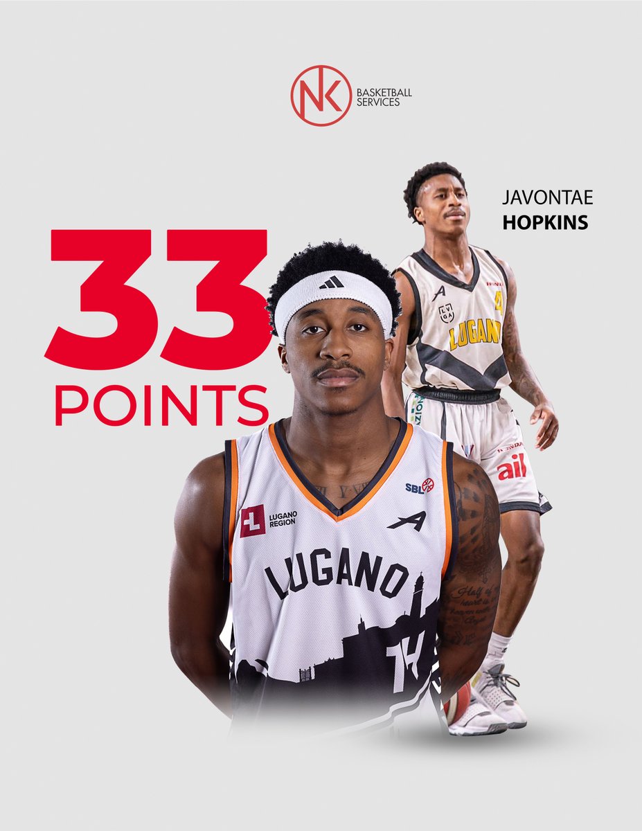 NK_Basketball_'s tweet photo. Congrats to our guard @__luhhtaee who had a career-high 33 points!

It was just his third game in professional basketball and currently Javontae averages 20.3pts in Switzerland SBL! https://t.co/X2GHJdZWD2