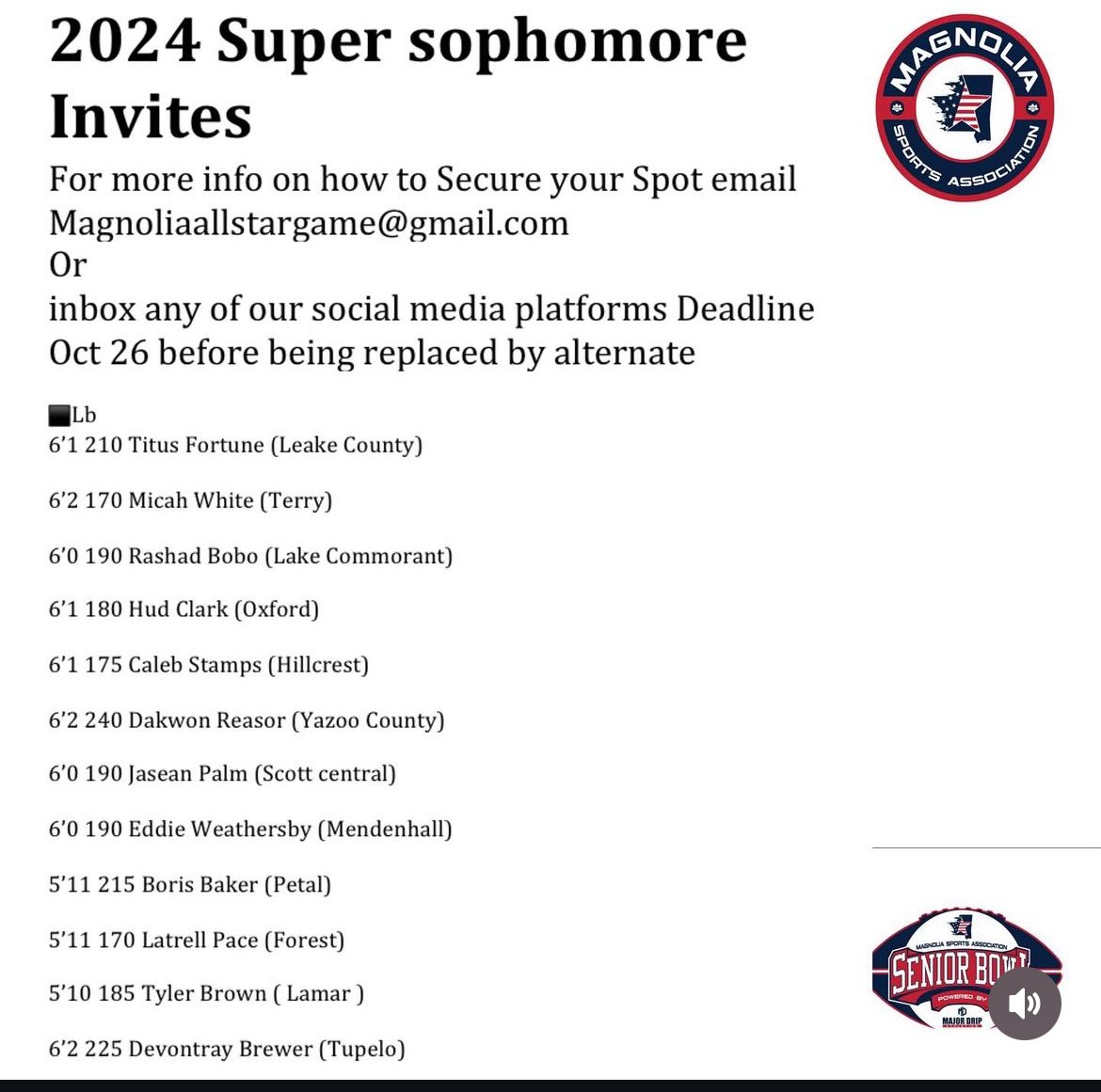 Let’s do it ‼️<a href="/MacCorleone74/">Rion (Ree-un) Young</a> <a href="/CoachSchexTU/">Kyle Schexnayder</a> @Collins_OleMiss