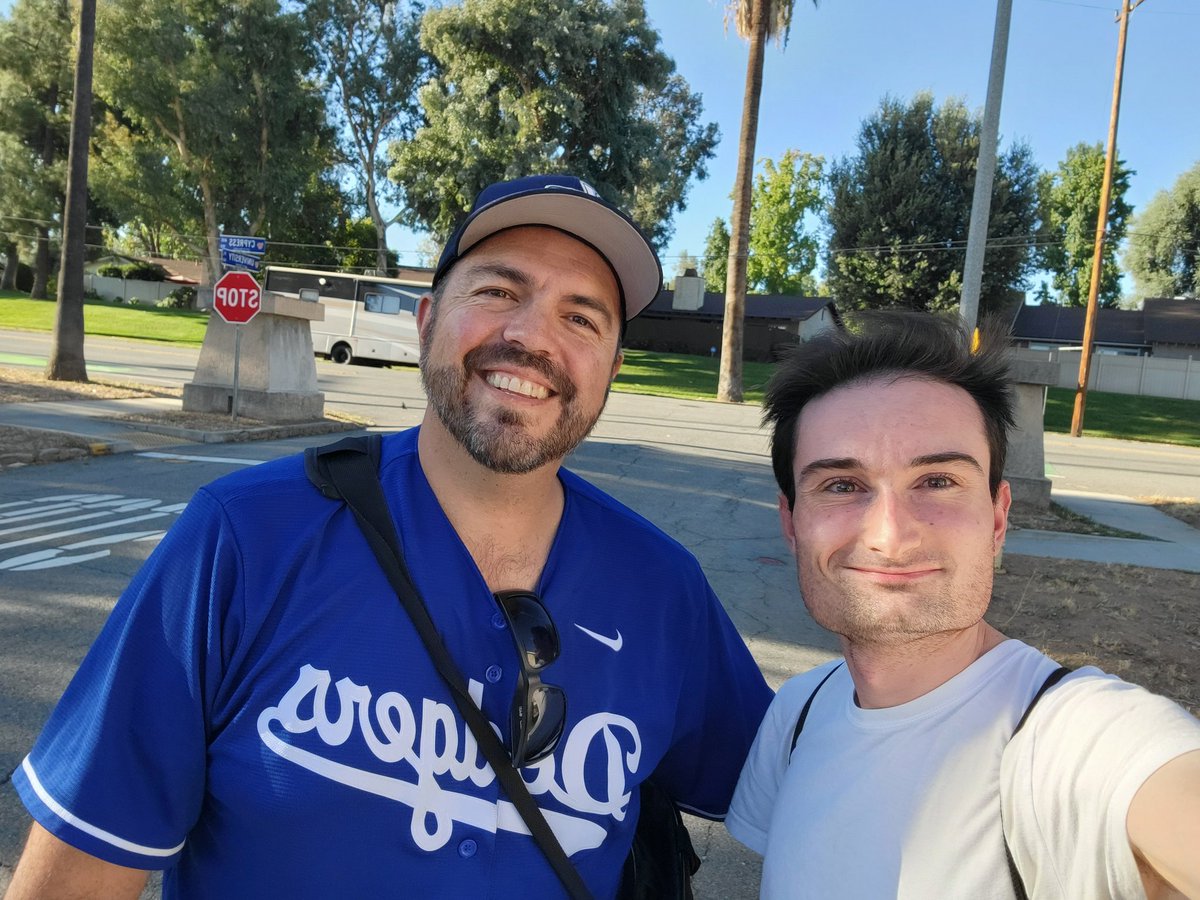 TheGreatGarrity's tweet photo. Don't mind us, just a couple of Robert Gs out here doing some canvassing today!

Proud to be supporting @robertgarcia4ca, who has been endorsed by both @RedlandsYIMBY and @cayimby! https://t.co/coyKyaj7M6