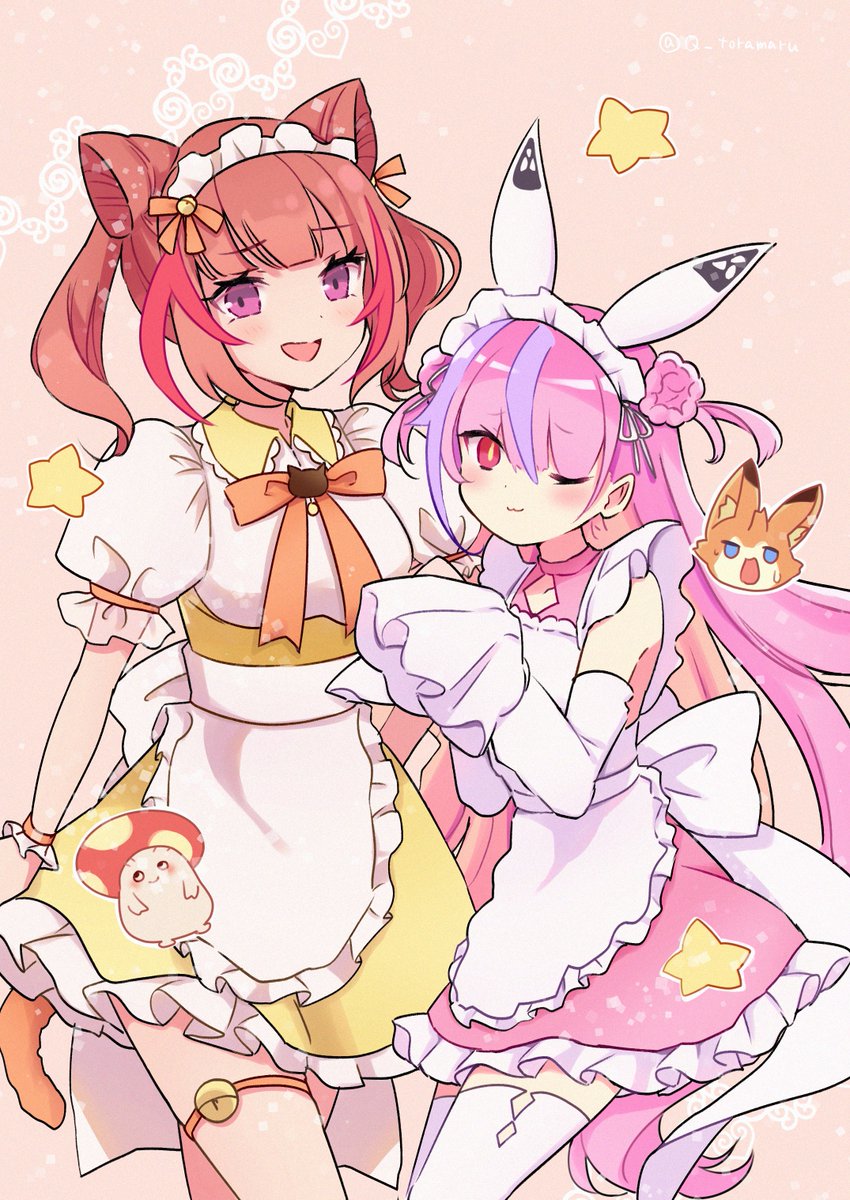 すちひーメイドコス🥞🍭🍪
#ワーフリ