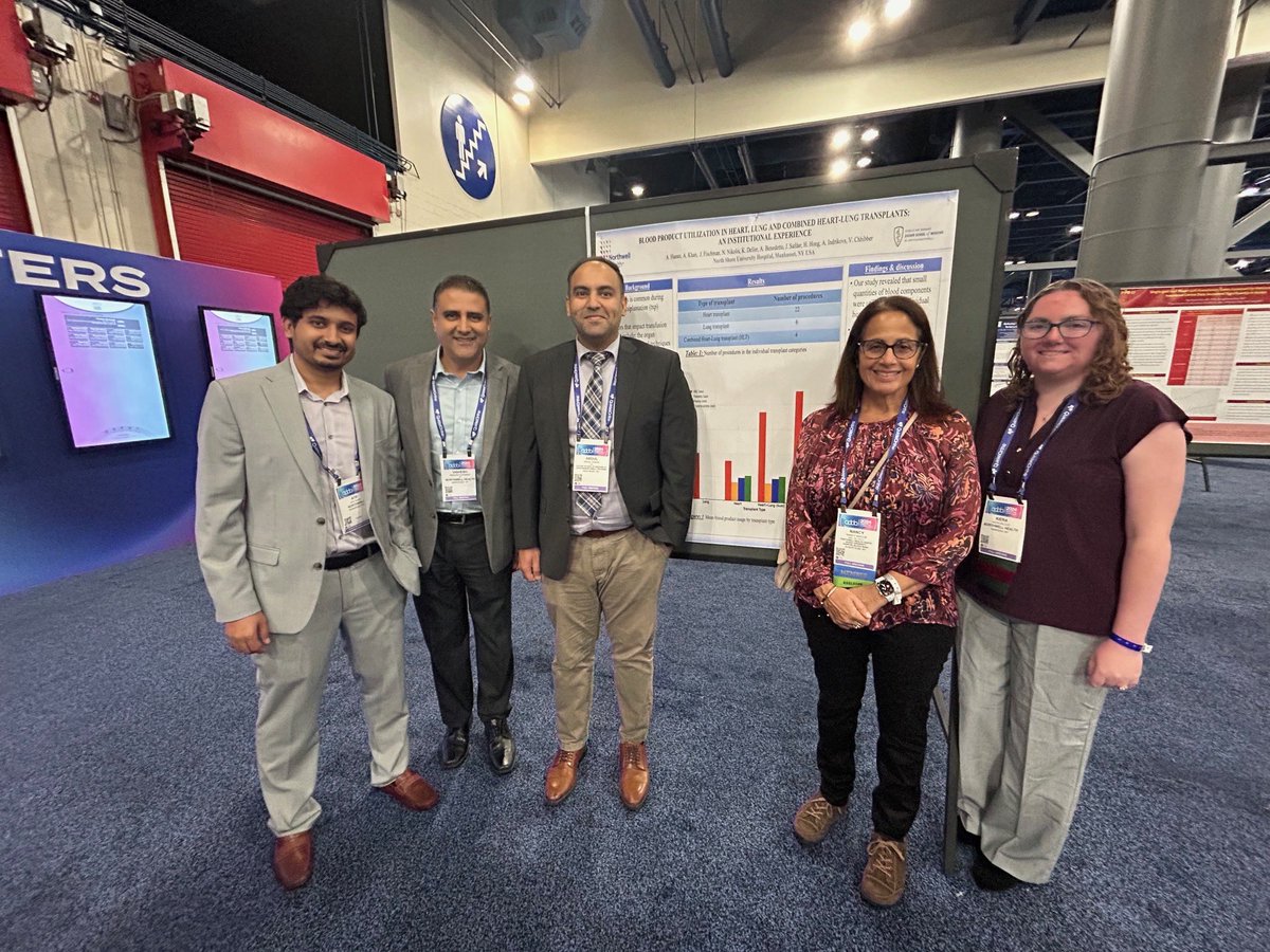Northwell TM/BB team at the #AABB2024 meeting✨<a href="/AABB/">AABB</a>