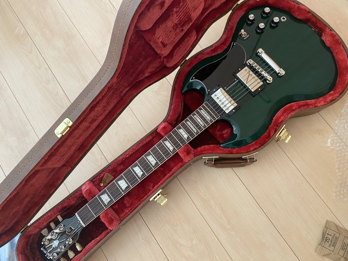 1_nfc's tweet photo. 色が可愛くてポチってしまった…
 #Gibson130 
 #マイギブソン https://t.co/85kQYh1pVH