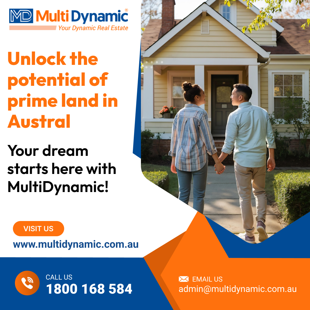 _multidynamic's tweet image. Unlock the Potential of Prime Land in Austral!

Secure your future with strategically located land parcels that are perfect for building your dream home or expanding your property portfolio.

multidynamic.com.au

#AustralLiving #PropertyInvestment #MultiDynamic #PrimeLand