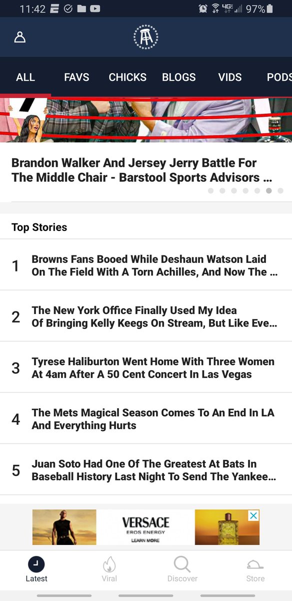 SeaverBrandon's tweet photo. Hey @bastooltate congrats on having the top 2 blogs. Keep ringing that bell baby! (Or air horn) https://t.co/4fEV6af95x