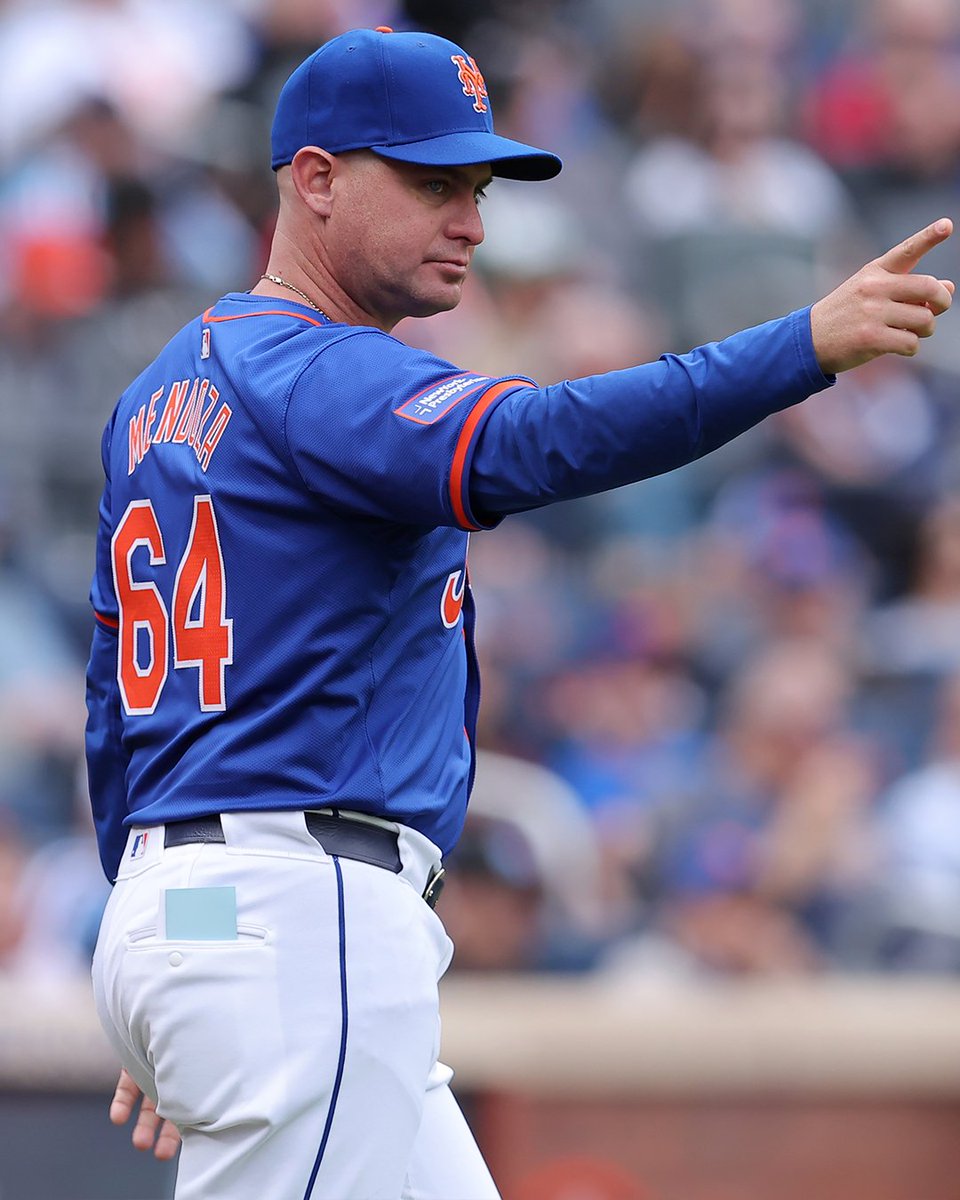 89-73 record. Led the Mets to the NLCS in his first year as manager.

Shoutout to Carlos Mendoza 👏