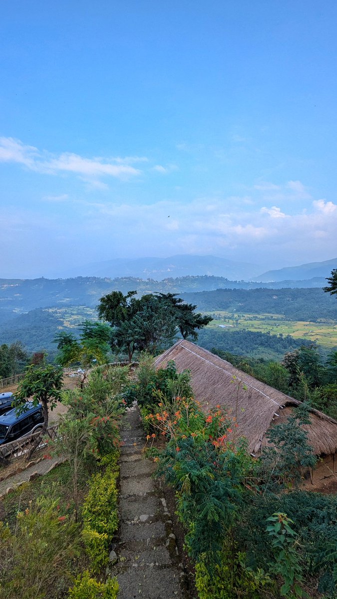 abrahamrohan's tweet image. A peaceful afternoon with this view after such a long time! 

#Mima #Nagaland #BeeFarm